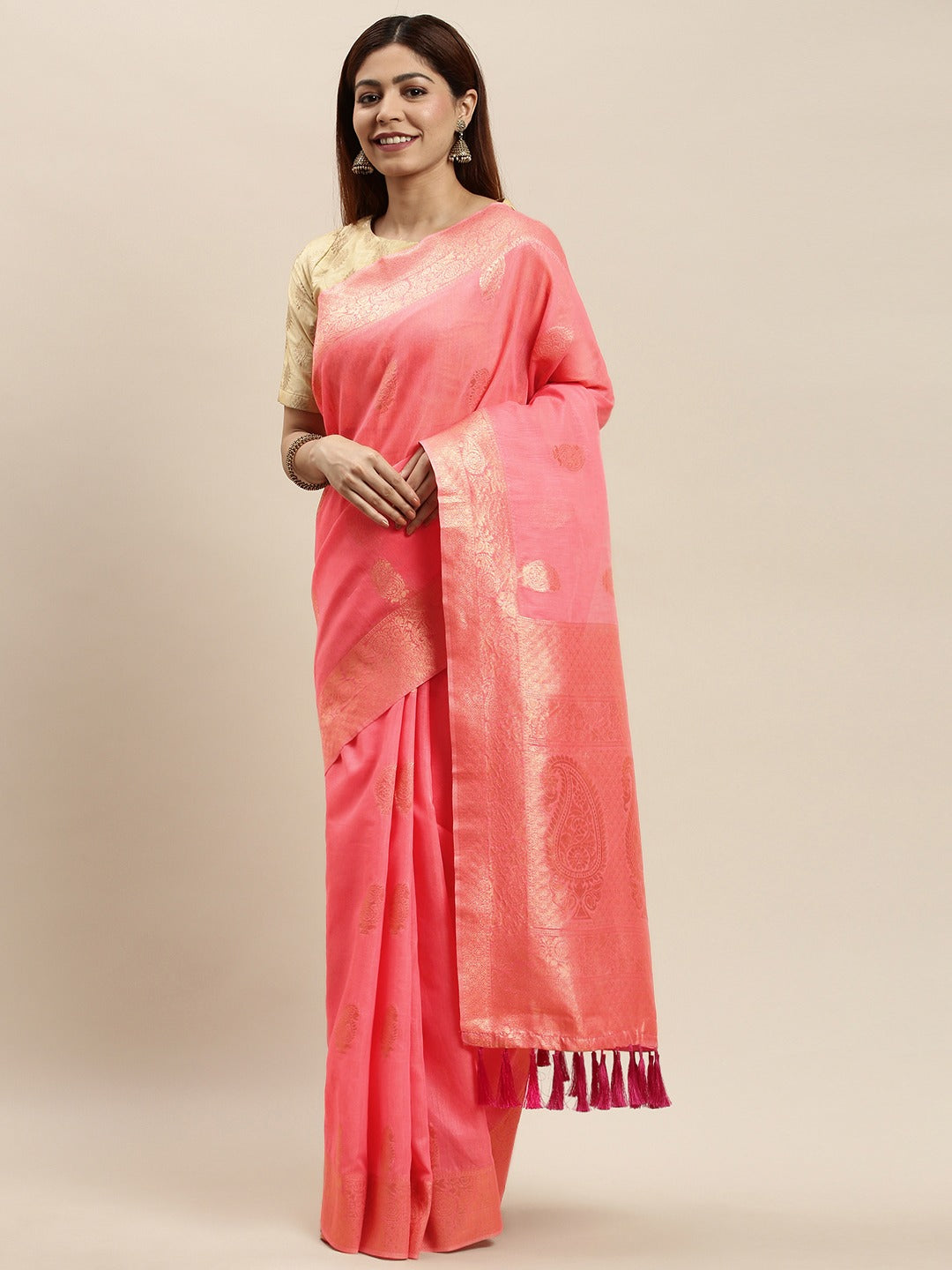 Exclusive Bollywood Muvel Colour Cotton Saree Collection