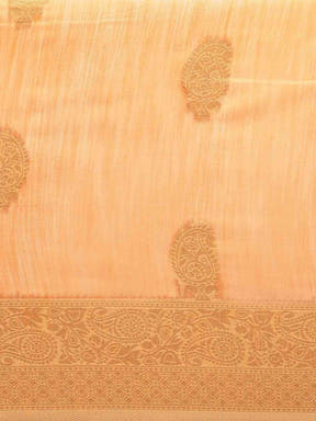 Stylish Bollywood Orange Colour Cotton Saree