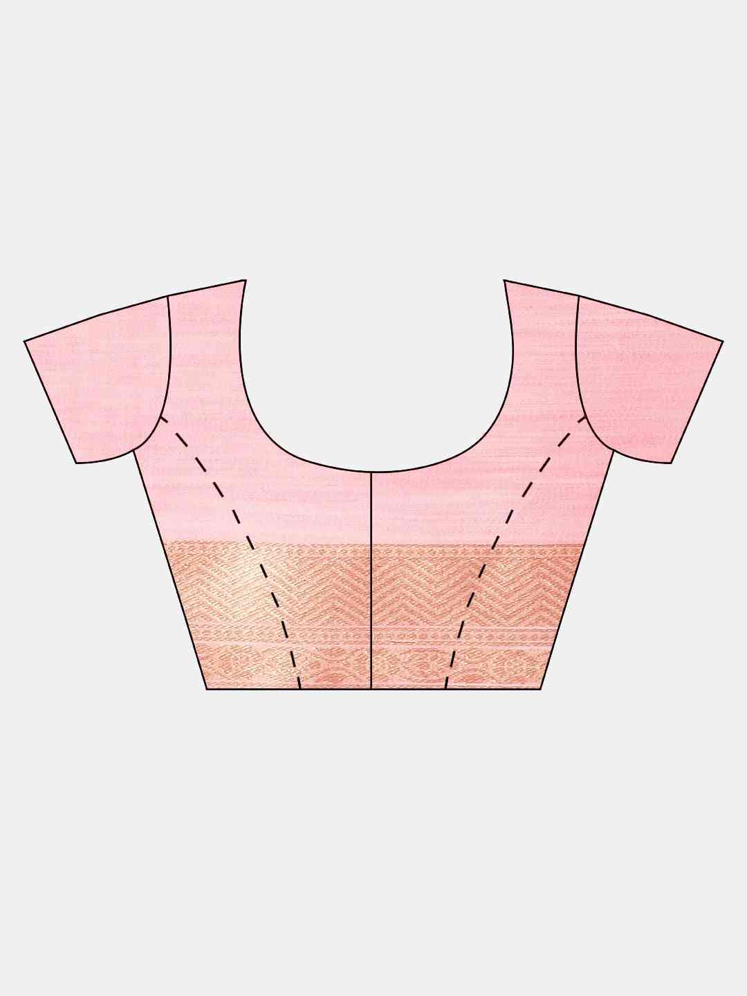 Bollywood Light Pink Colour Cotton Saree 