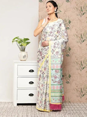 Buy Soft Satin Georgette Pristel Colour Party Wear Saree