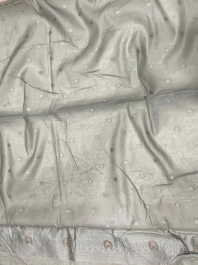 Lakhani Cotton Ombre Kalamkari Saree