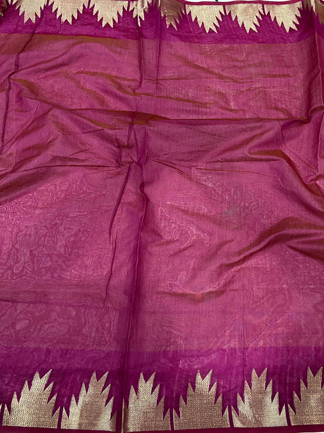 Yellow Banarasi Raw Silk Ikkat Saree