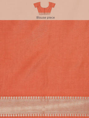  Kanjivaram Zari Silk Saree with Ethnic Motifs Work