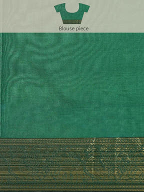  Kanjivaram Zari Silk Saree With Ethnic Motifs Work