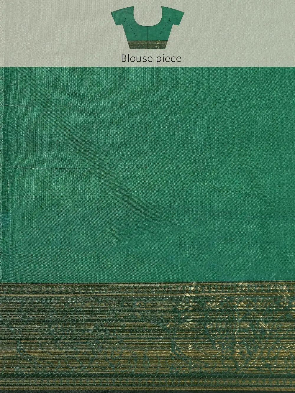  Kanjivaram Zari Silk Saree With Ethnic Motifs Work