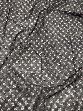 Light Lavender Soft Kota Floral Print Saree