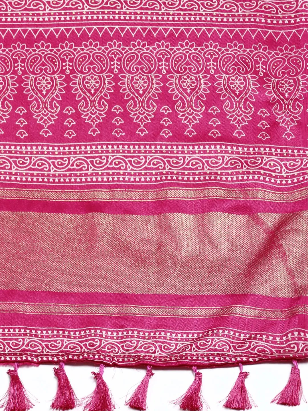 Designer Soft Manipuri Silk Foil Saree for Festive Wear