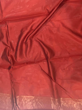 Teal Tussar Silk Ikkat Weaving Saree

