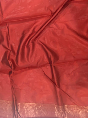 Teal Tussar Silk Ikkat Weaving Saree

