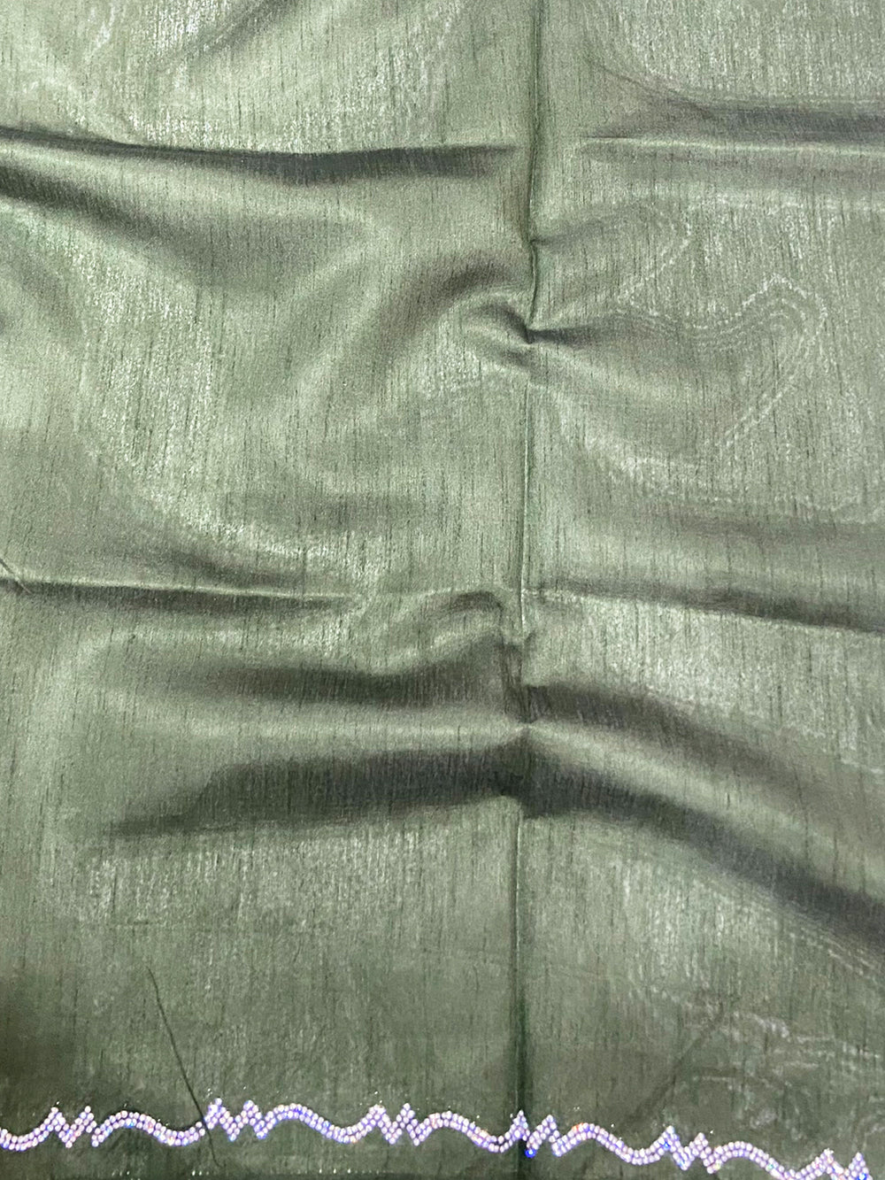 Jade Mist Rangoli Silk Saree