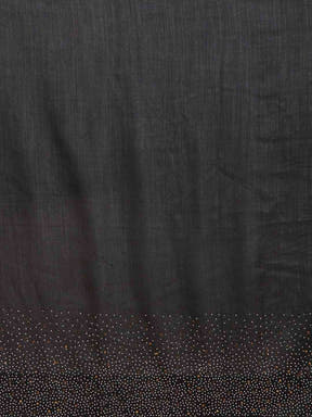  Black Colour Embellished Poly Silk Saree with Blouse