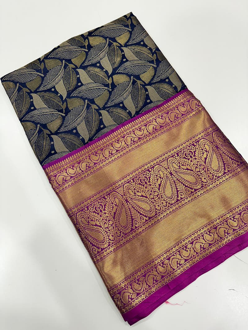 Banarasi Pattu Self Zari Weaving Saree