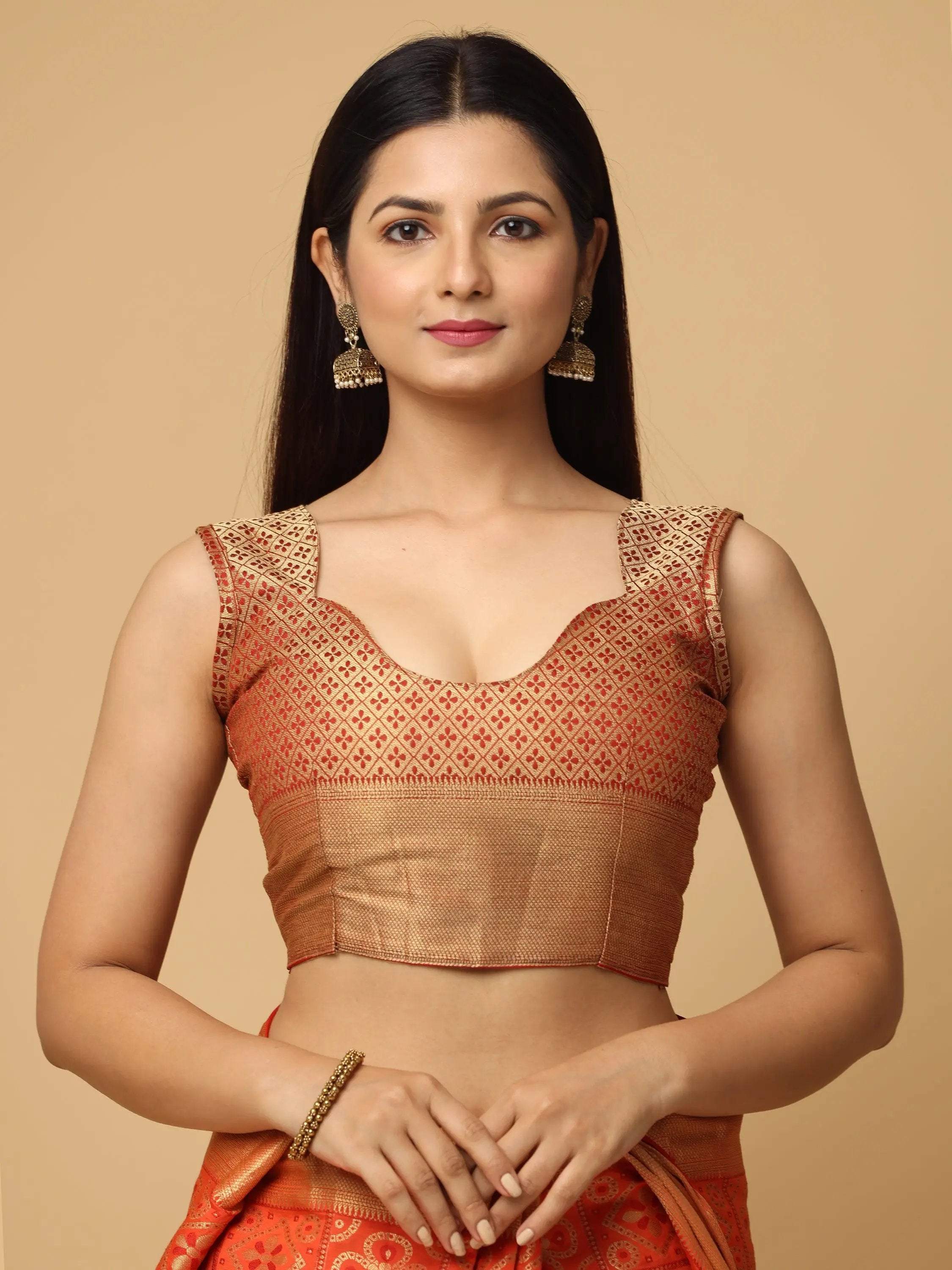 Patola Soft Silk Banarasi Saree With Zari border