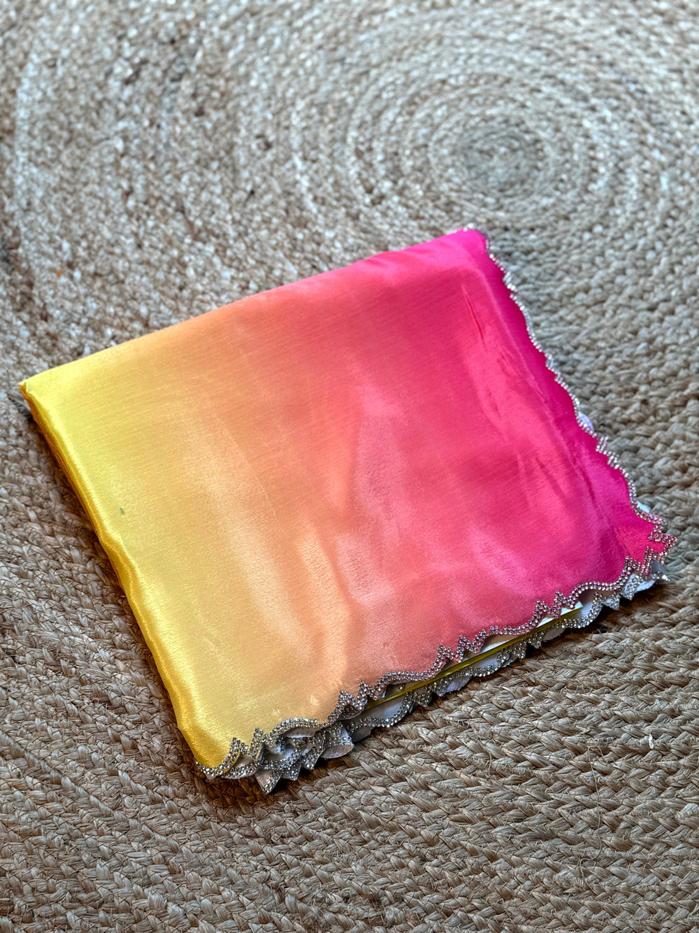 Radiant Soft Chiffon Ombre Print Saree