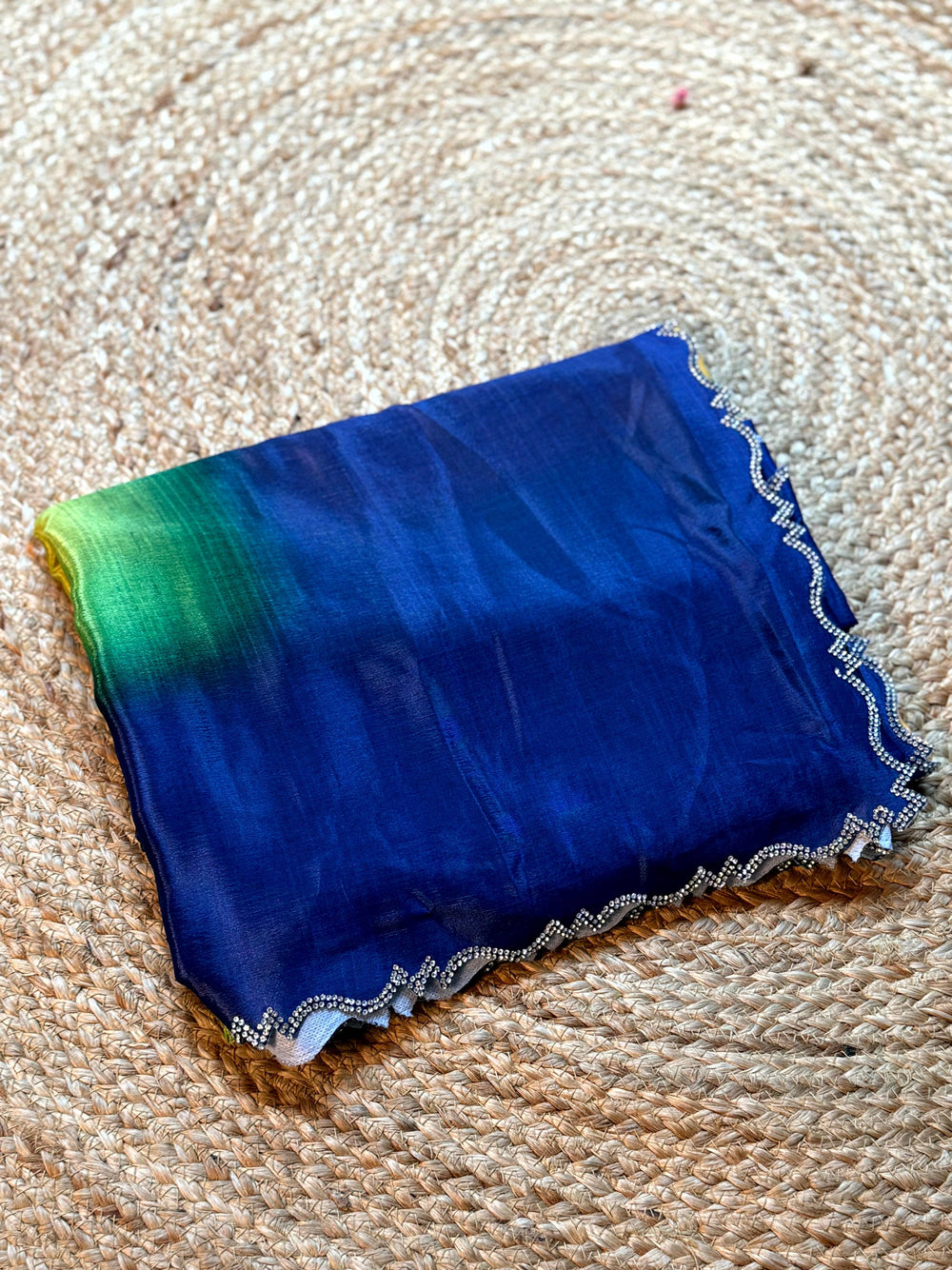 Ethereal Soft Chiffon Ombre Print Saree