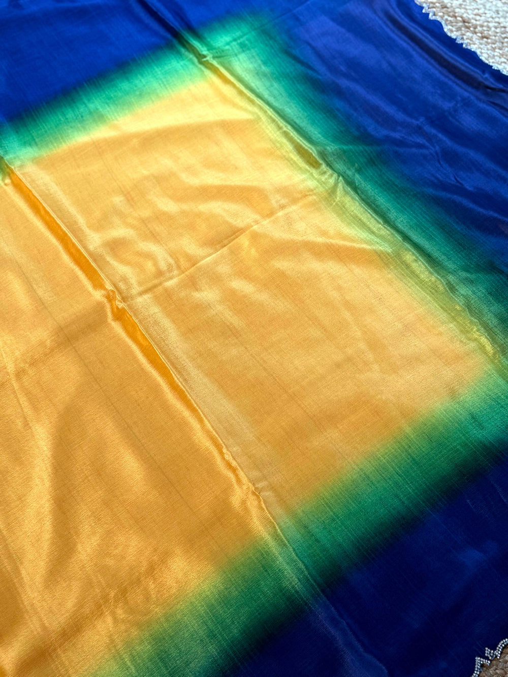 Ethereal Soft Chiffon Ombre Print Saree