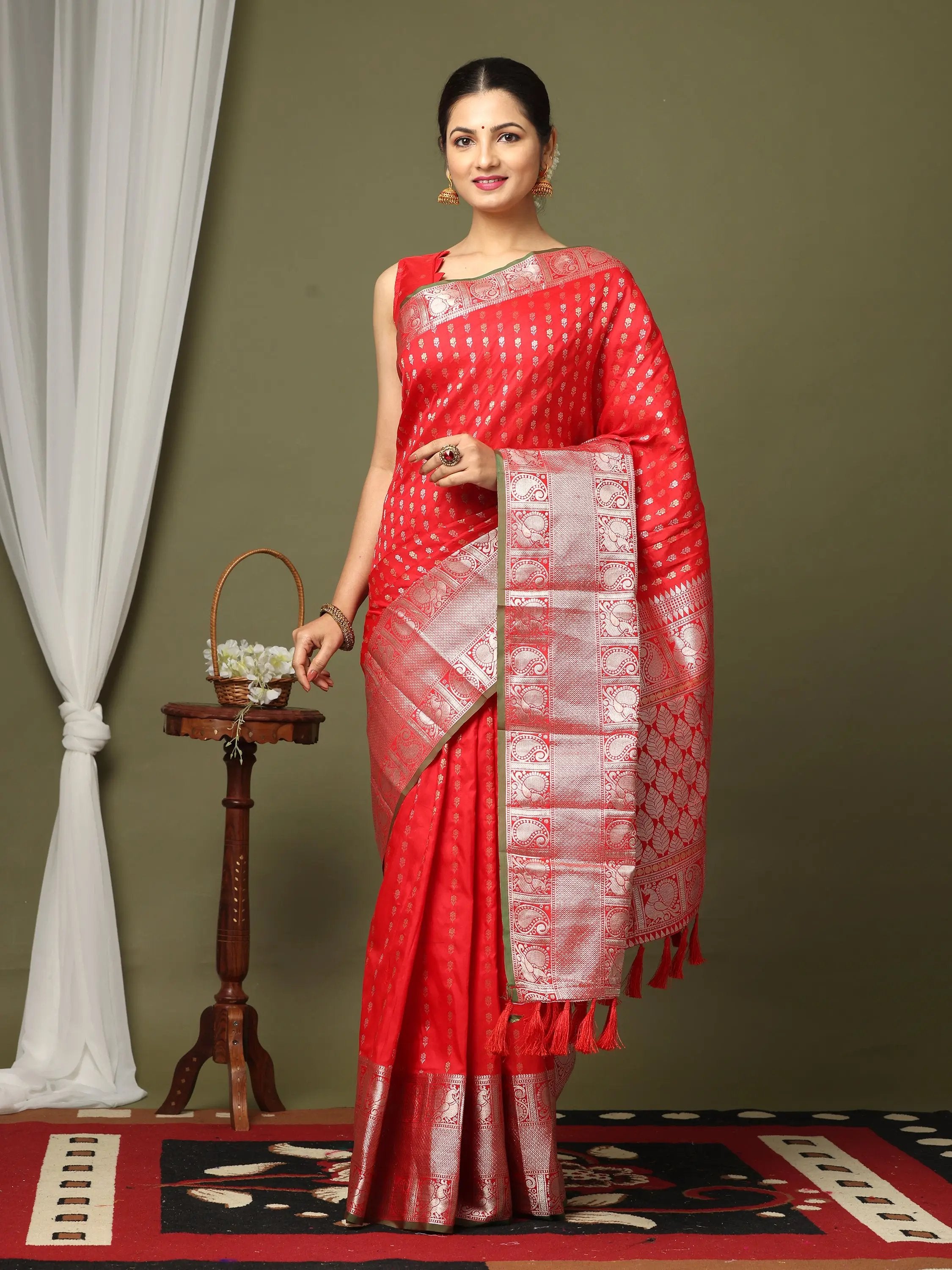 Kanjivaaram Soft Silk Designer Saree