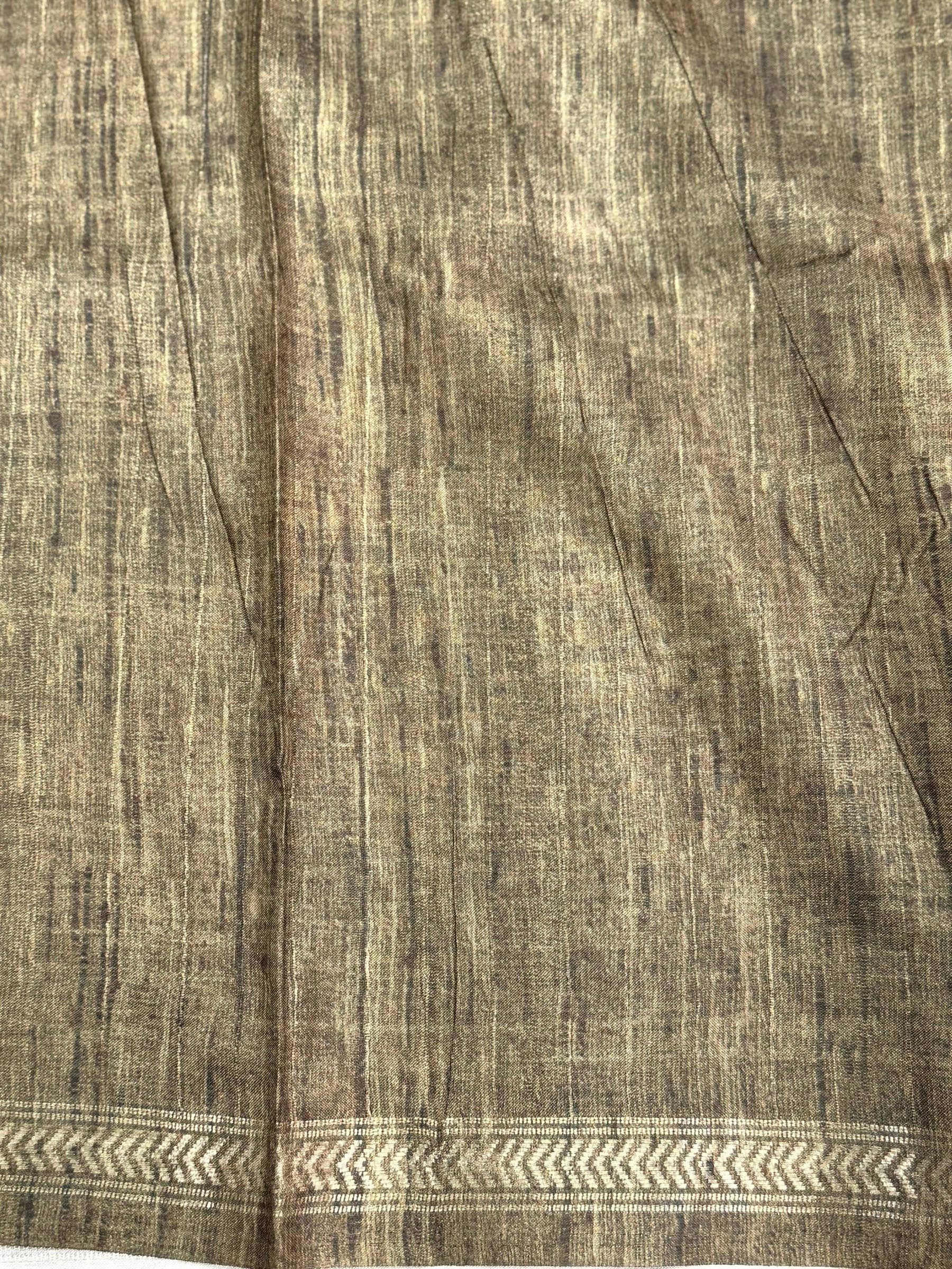 Dusty Pink Digital Kalamkari Printed Saree