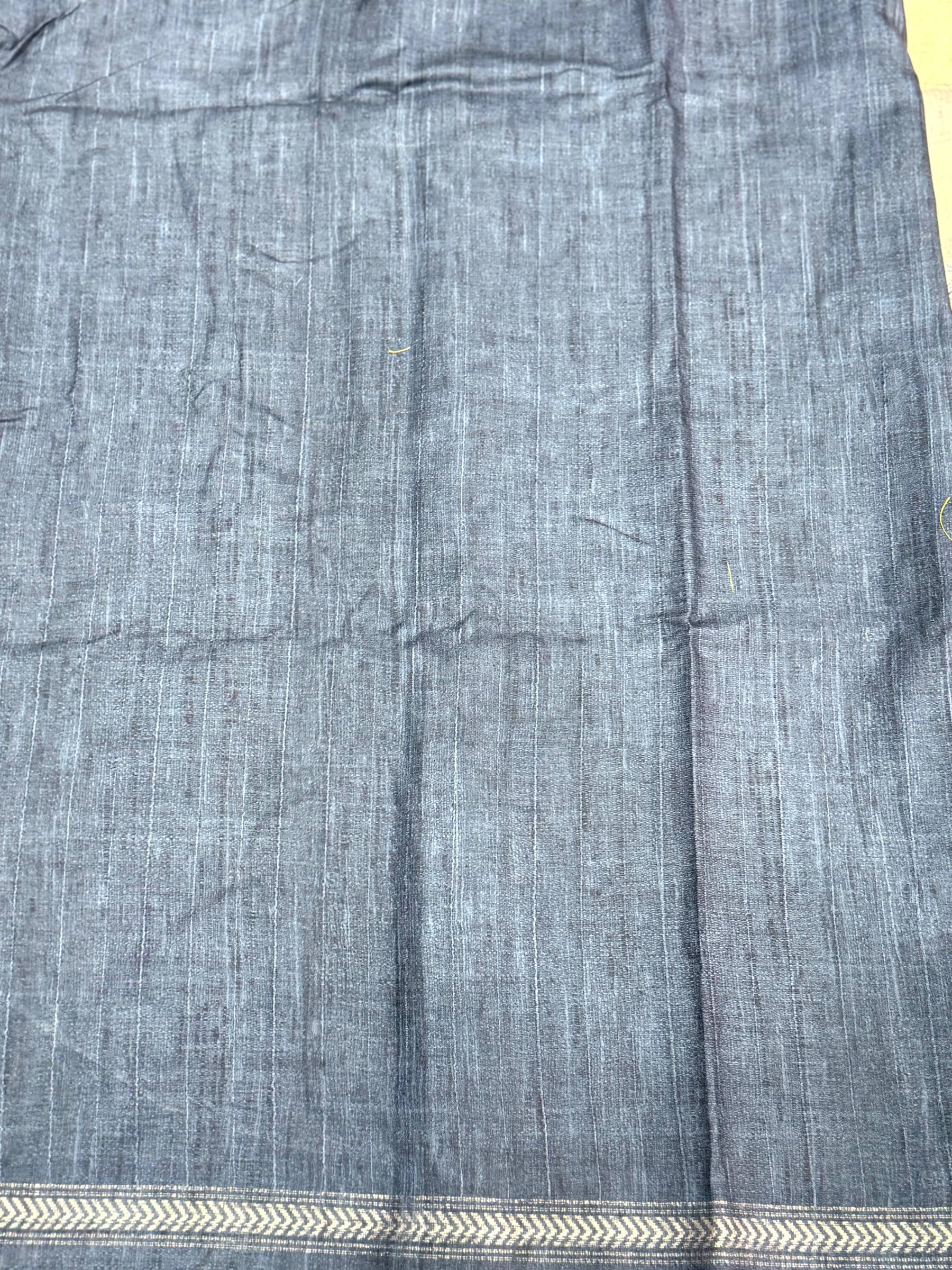 Artistry Tussar Ghicha Silk Art Work Saree

