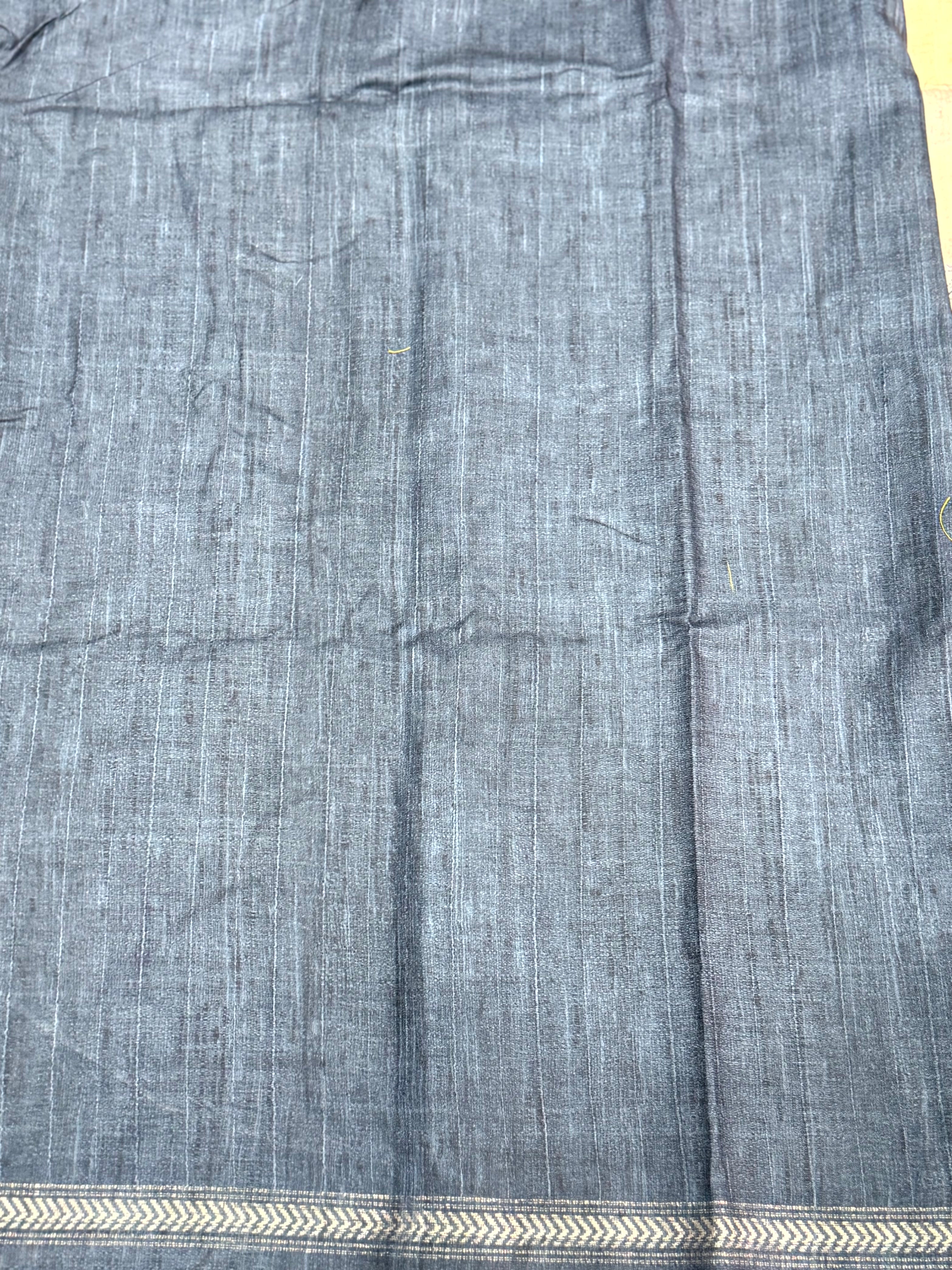 Artistry Tussar Ghicha Silk Art Work Saree