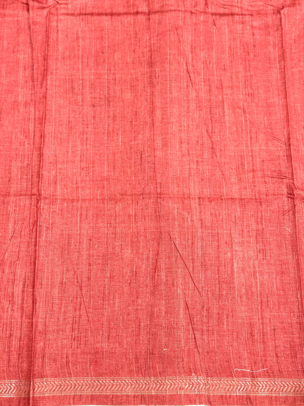 Beige Pichwai Print Tussar Silk Saree