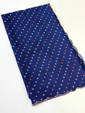Artistic Chiffon Bandhej Print Saree
