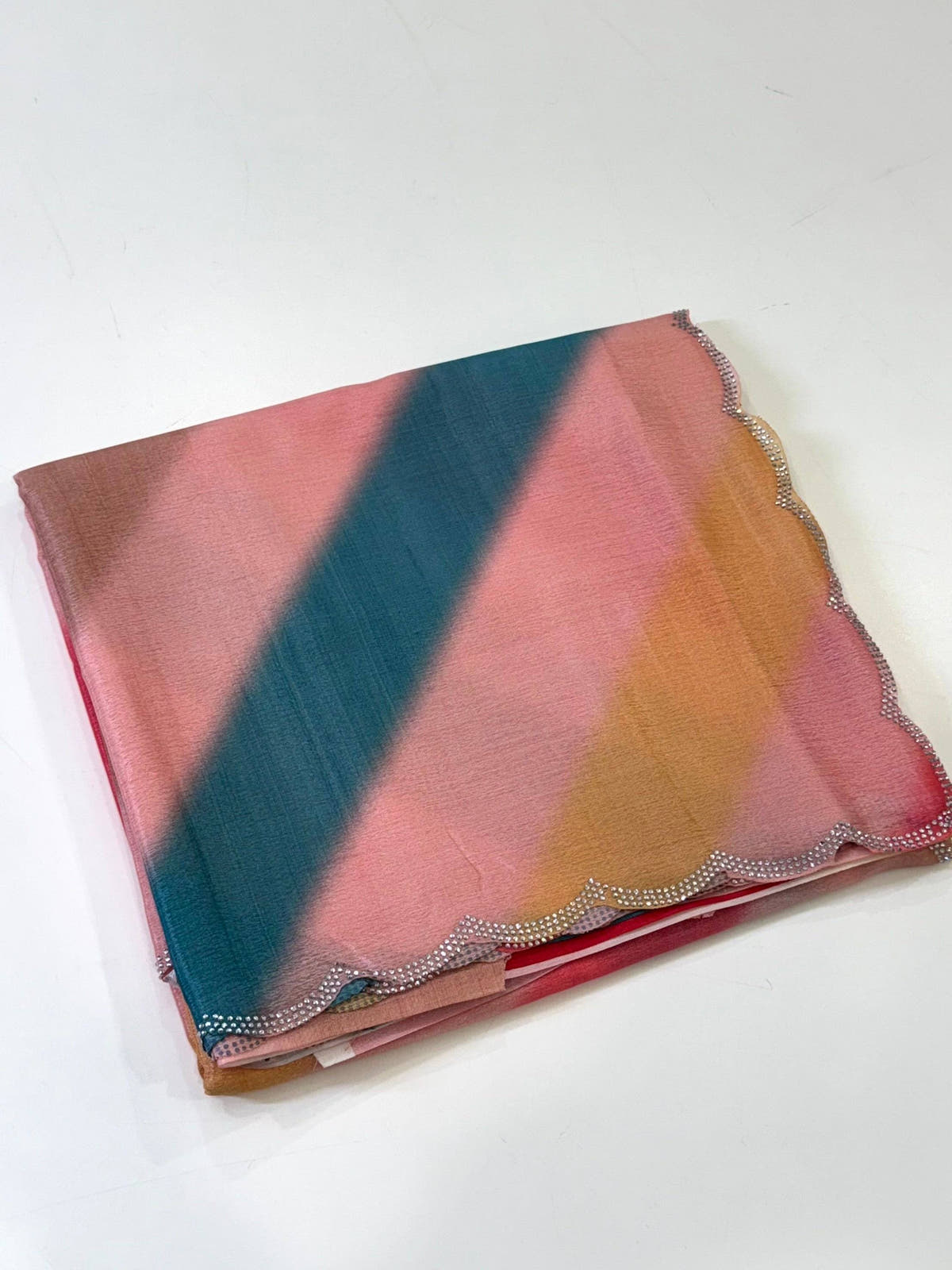 Radiant Lehriya Chiffon Saree