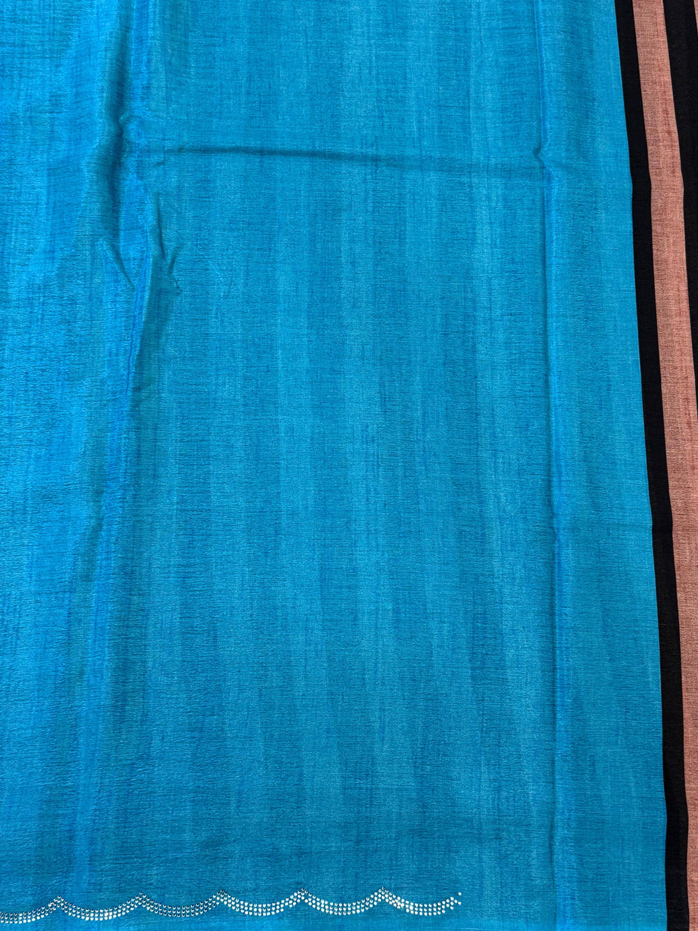 Radiance Soft Chiffon Swarovski Striped Saree