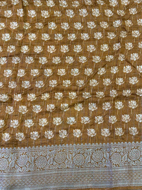 Artful Kalamkari Block Print Viscose Saree