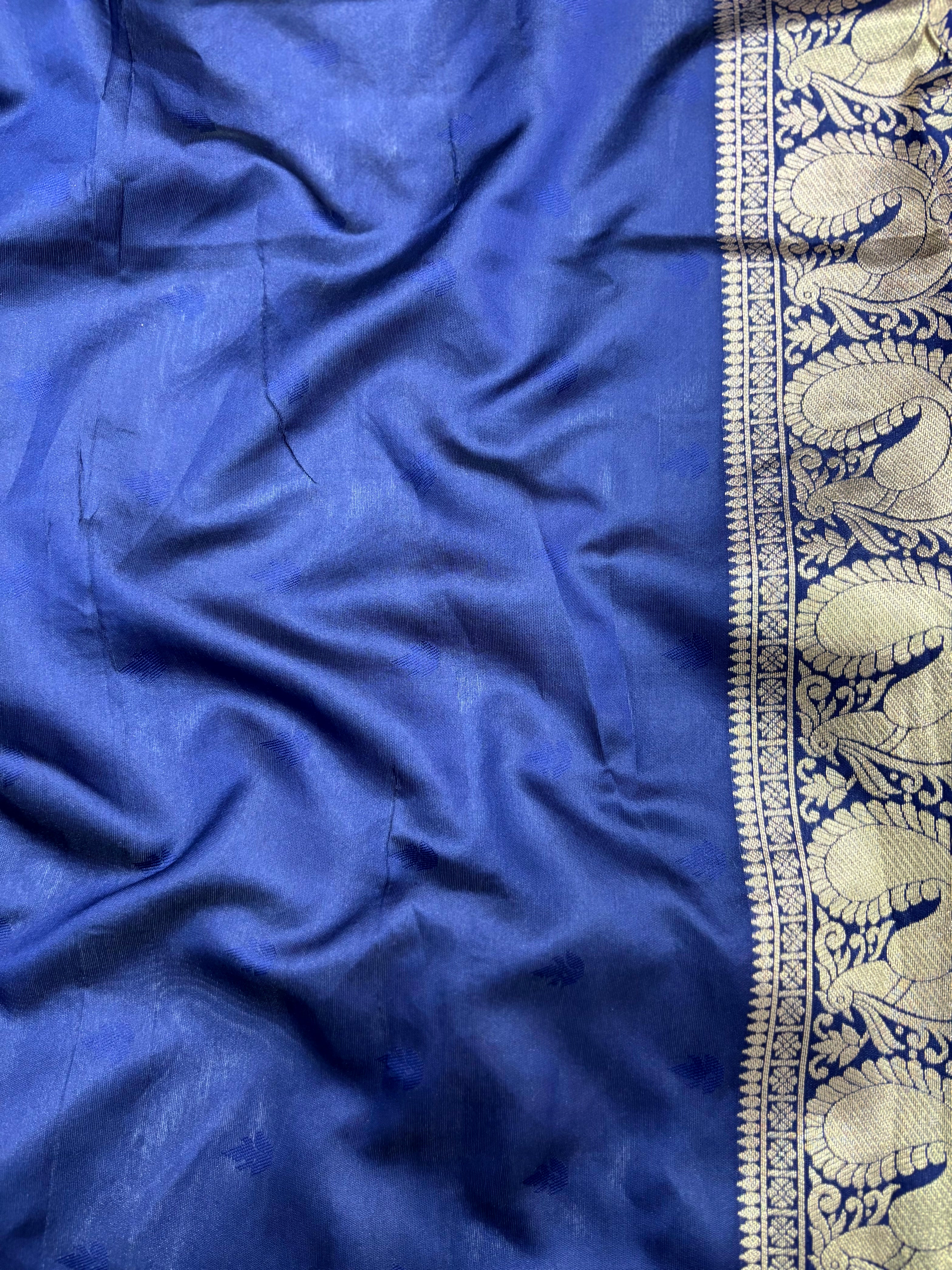 Dark Wine Banarasi Silver Buttas Zari Weaving Saree