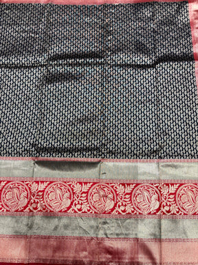 Black Beauty Banarasi Silk Saree