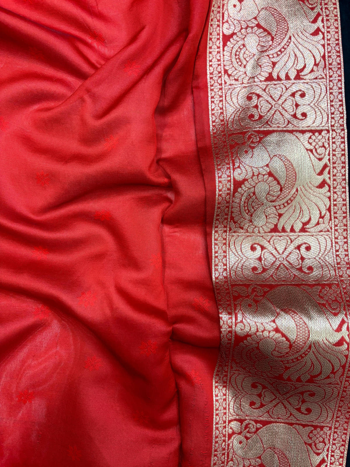 Radiant Black Banarasi Silk Saree