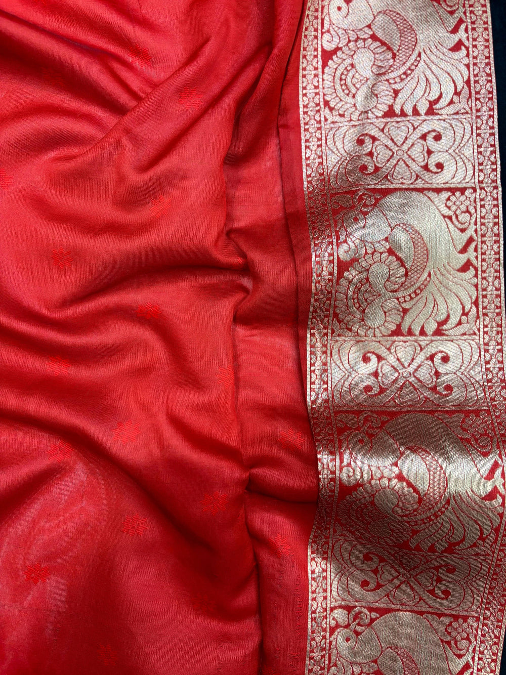 Radiant Black Banarasi Silk Saree