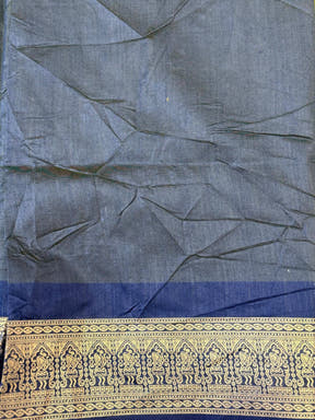 Green Bandhej Weave Kanchi Pattu Saree