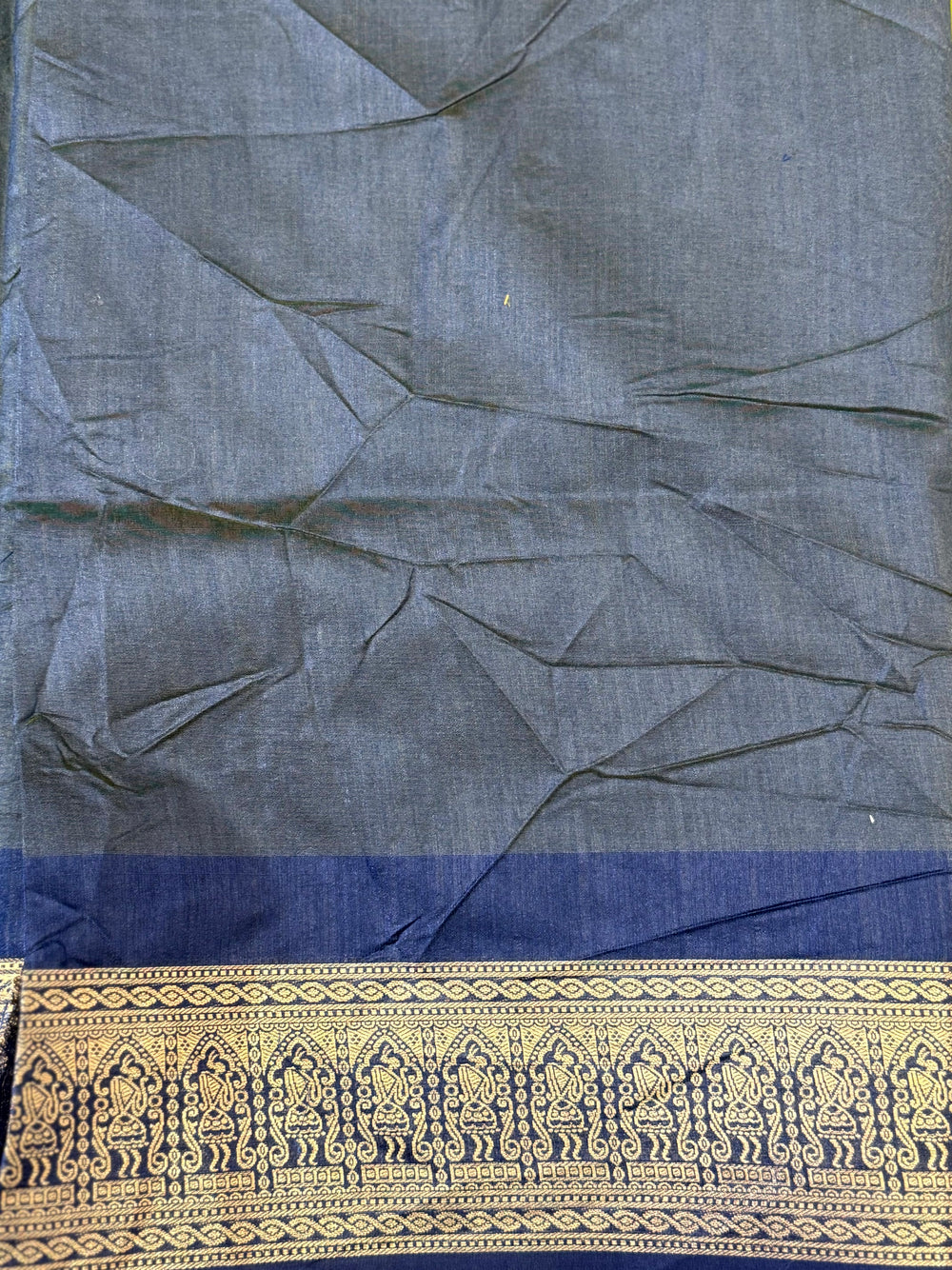 Green Bandhej Weave Kanchi Pattu Saree