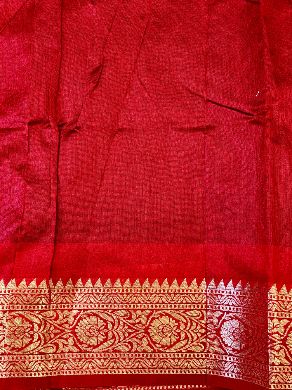 Black Bandhej Pochampally Raw Silk Saree