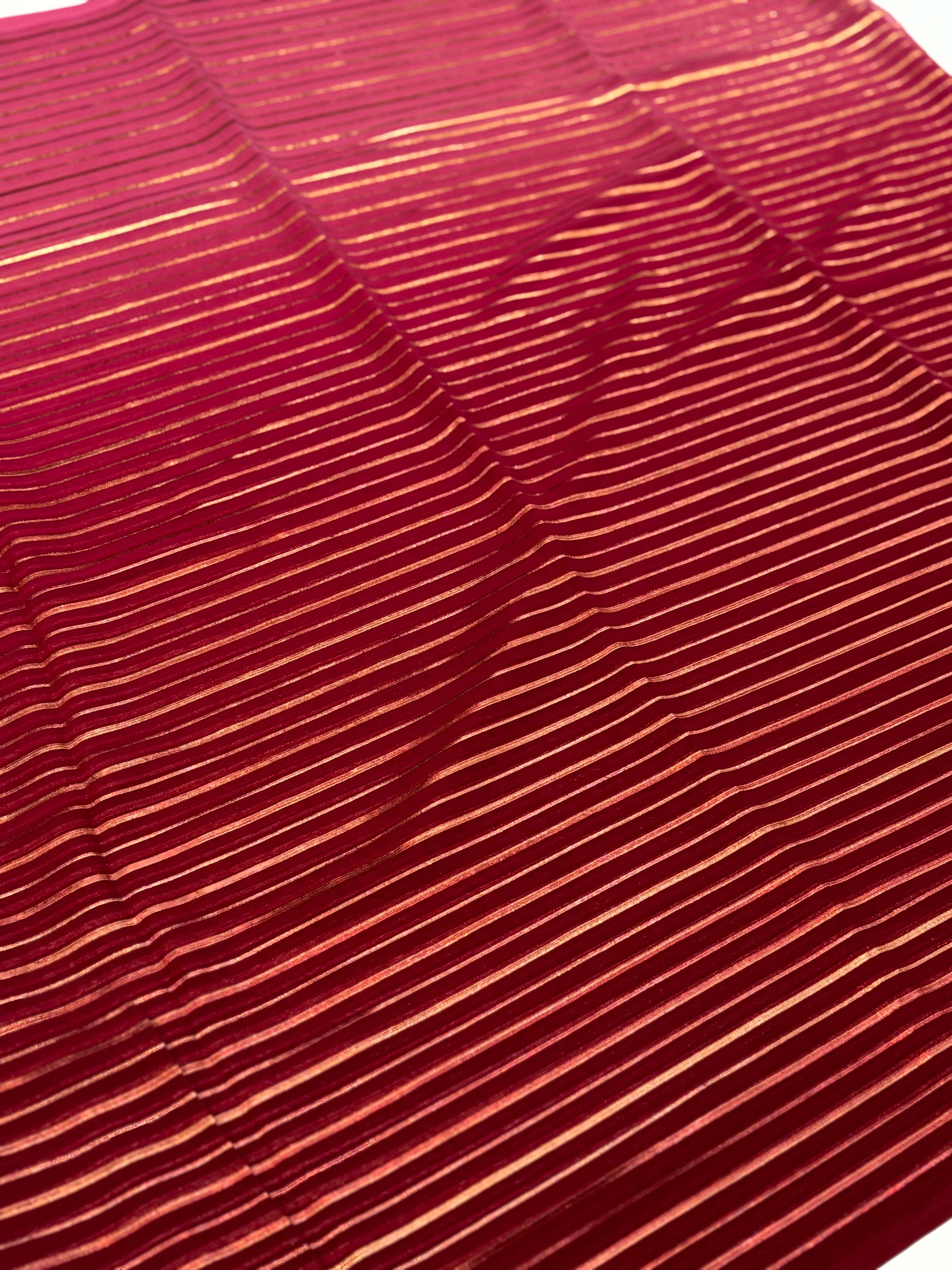 Tradition Soft Chinnon Ombre Saree