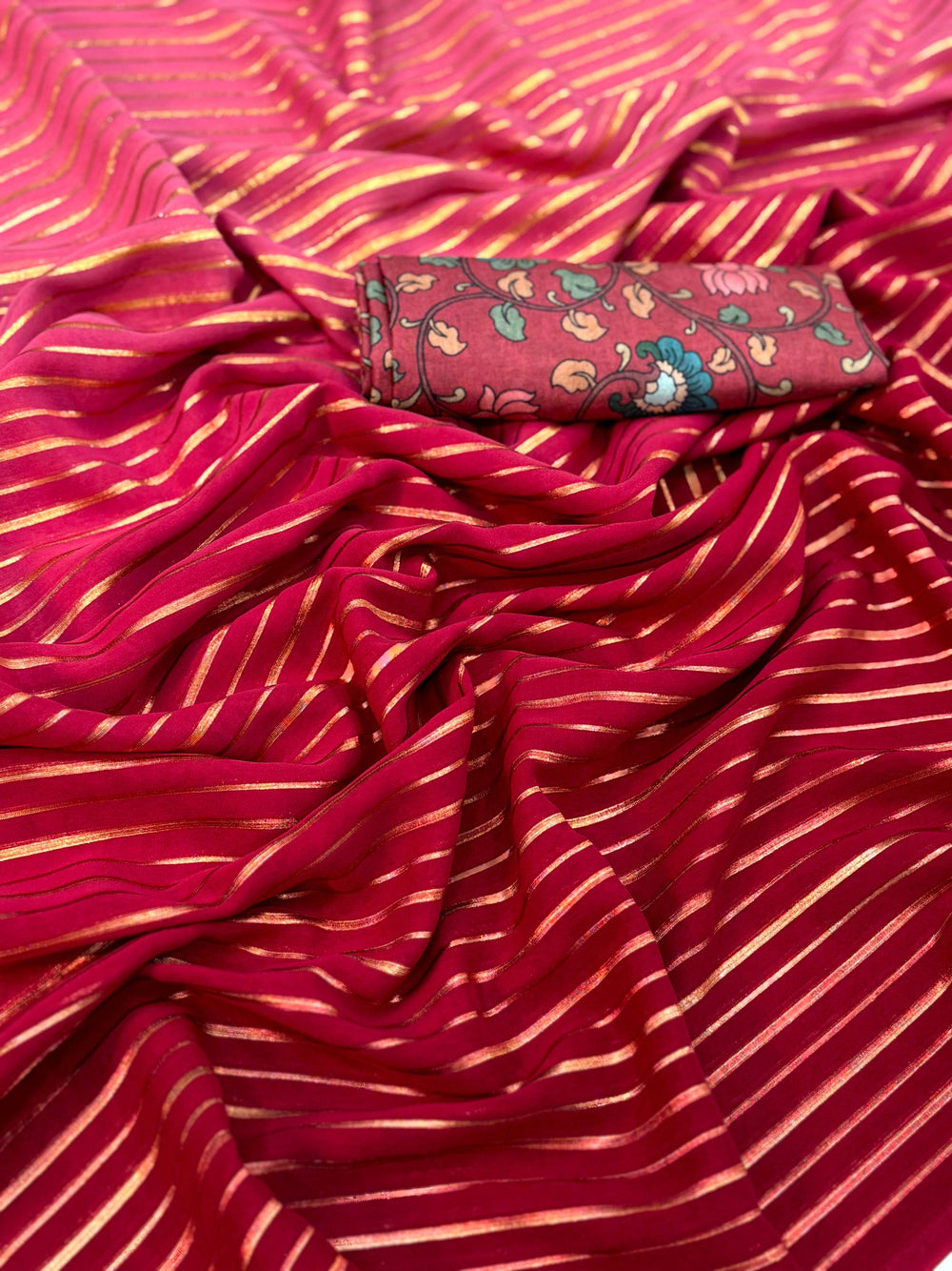 Tradition Soft Chinnon Ombre Saree