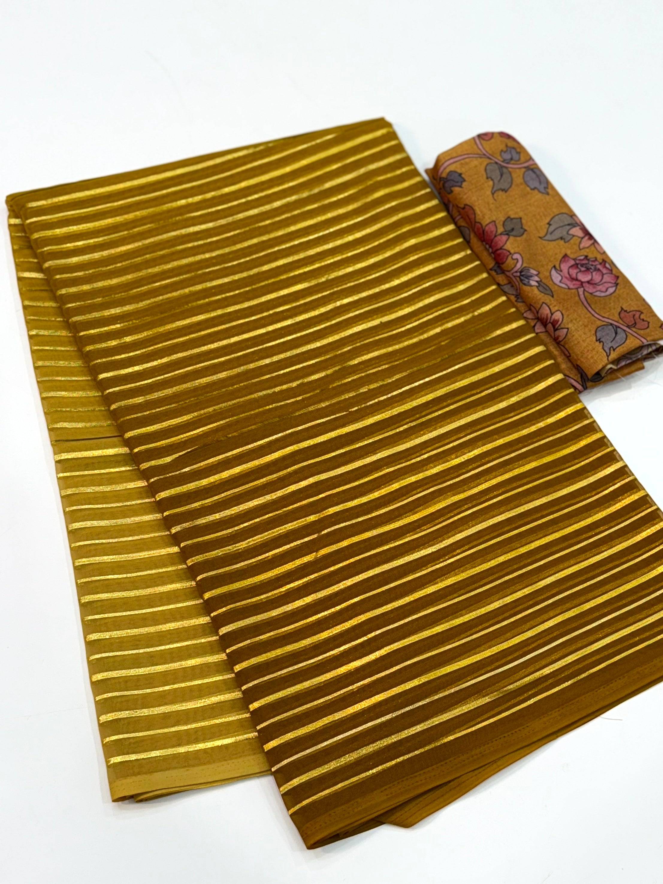 Artistic Soft Chinnon Ombre Saree