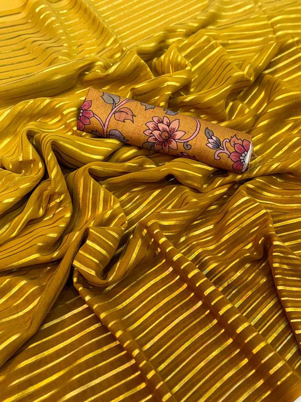 Artistic Soft Chinnon Ombre Saree