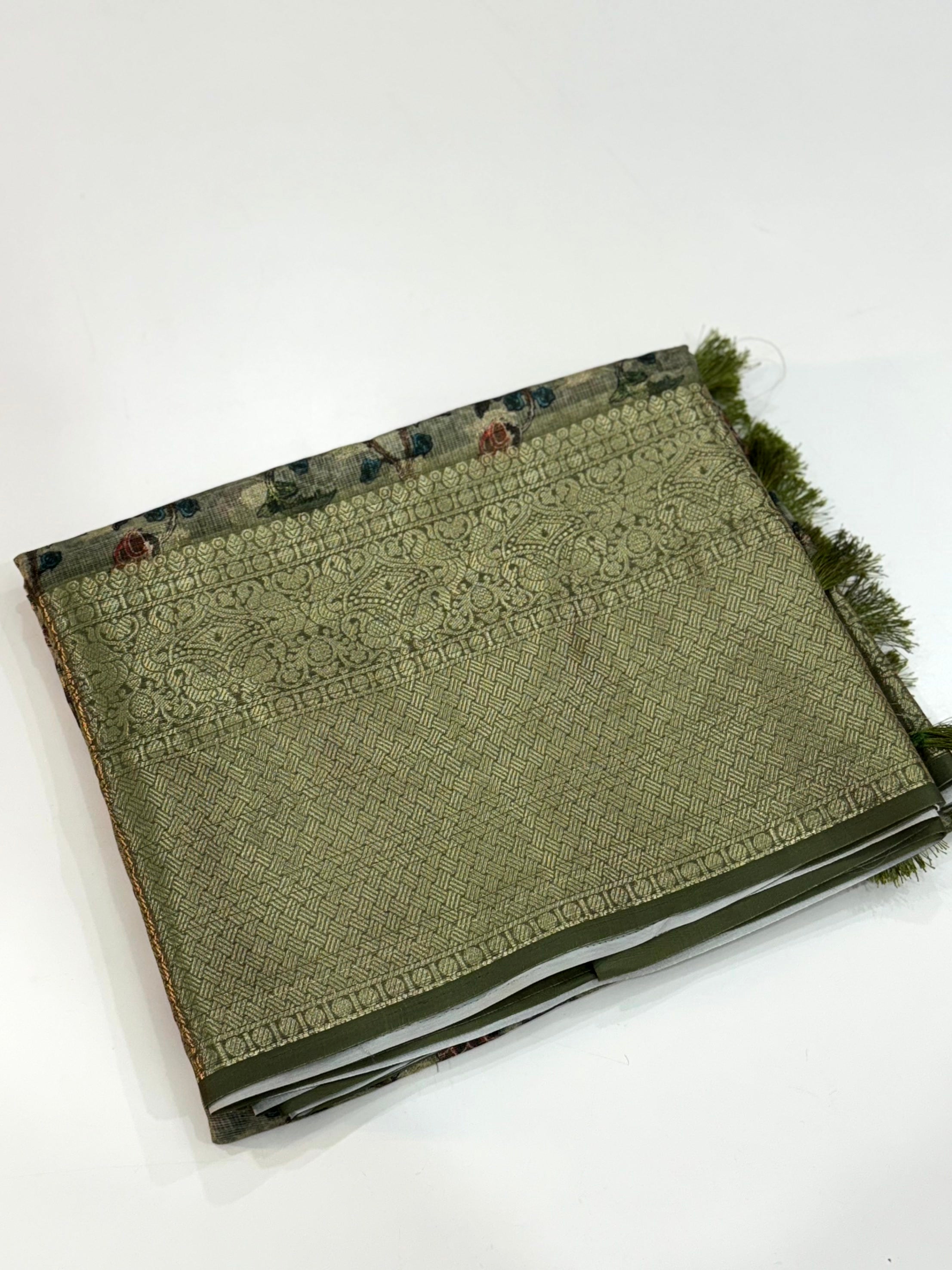 Stylish Kalamkari Kota Doriya Saree