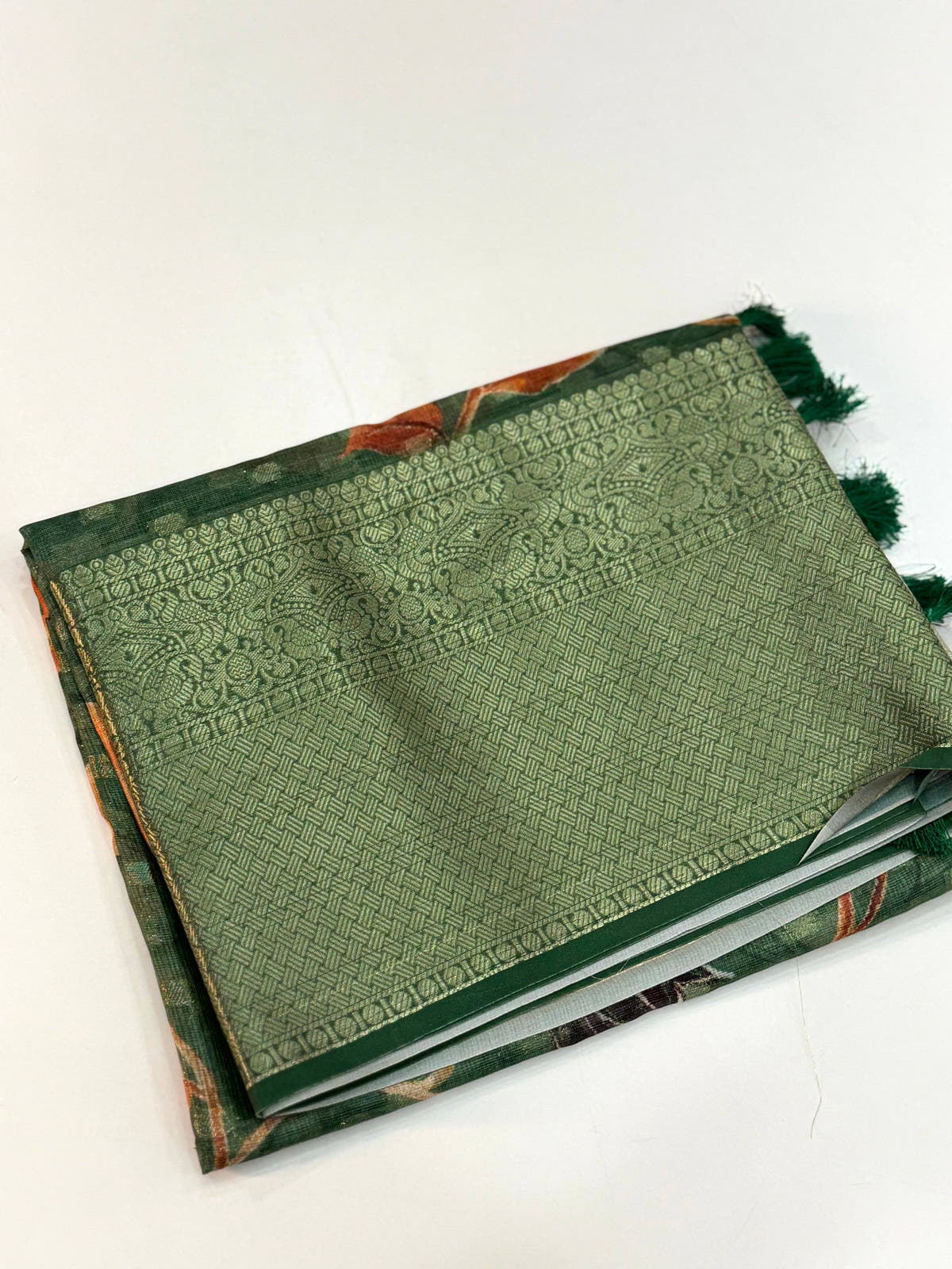 Artistic Kalamkari Kota Doriya Saree