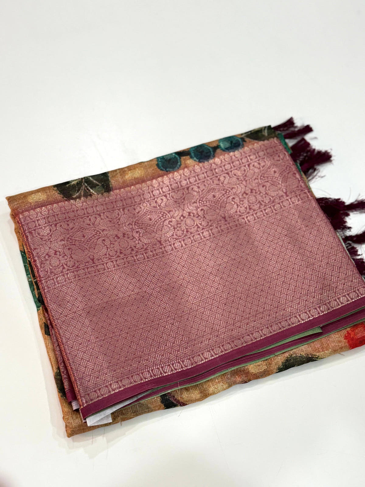 Radiance Kalamkari Kota Doriya Saree