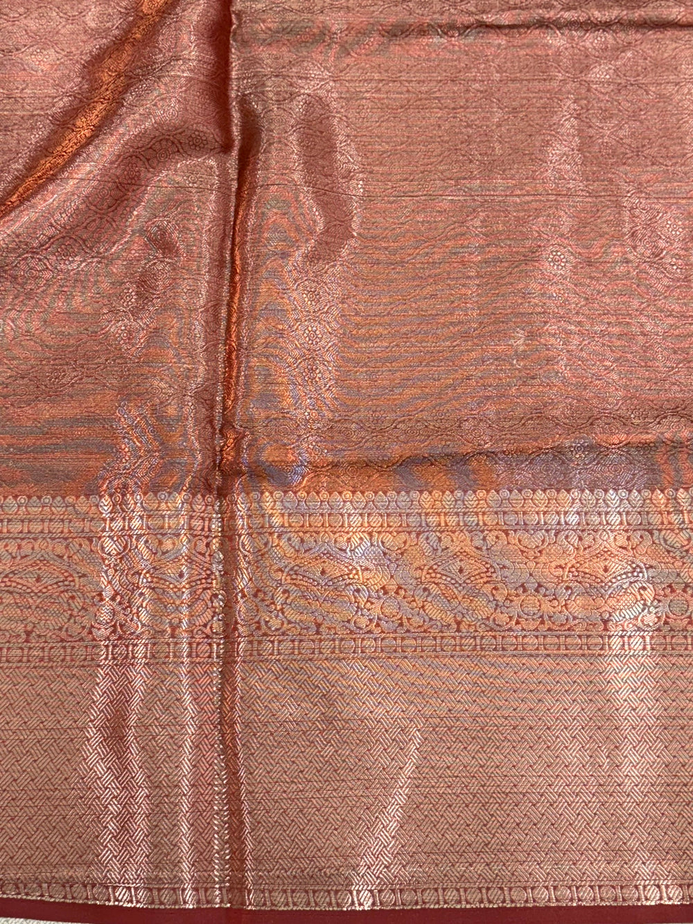 Opulent Kalamkari Kota Doriya Saree