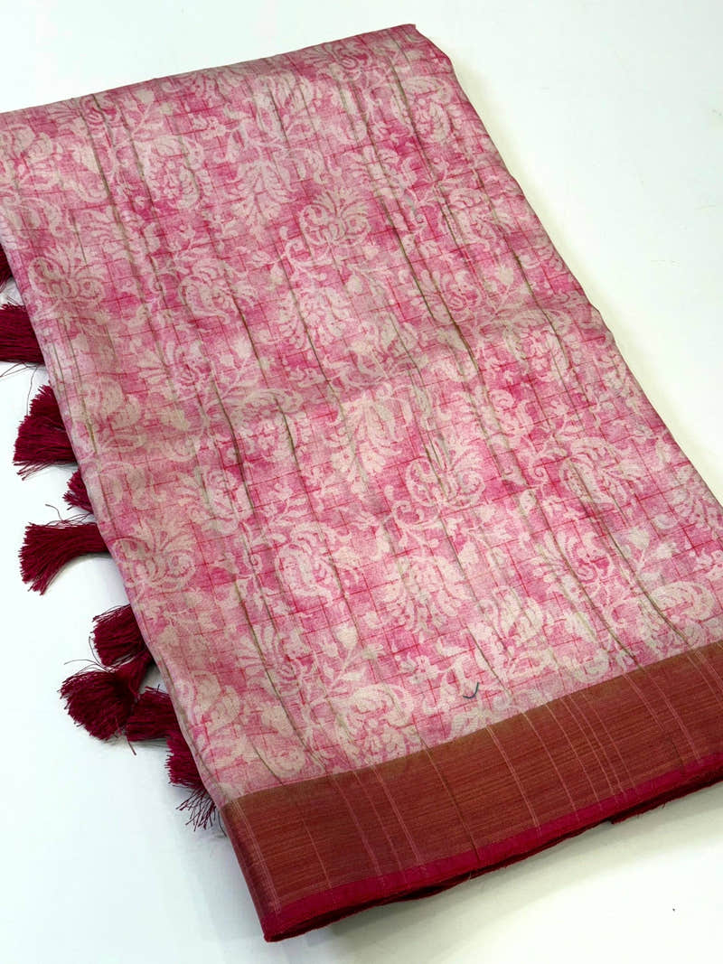 Regal Soft Silk Ghicha Saree