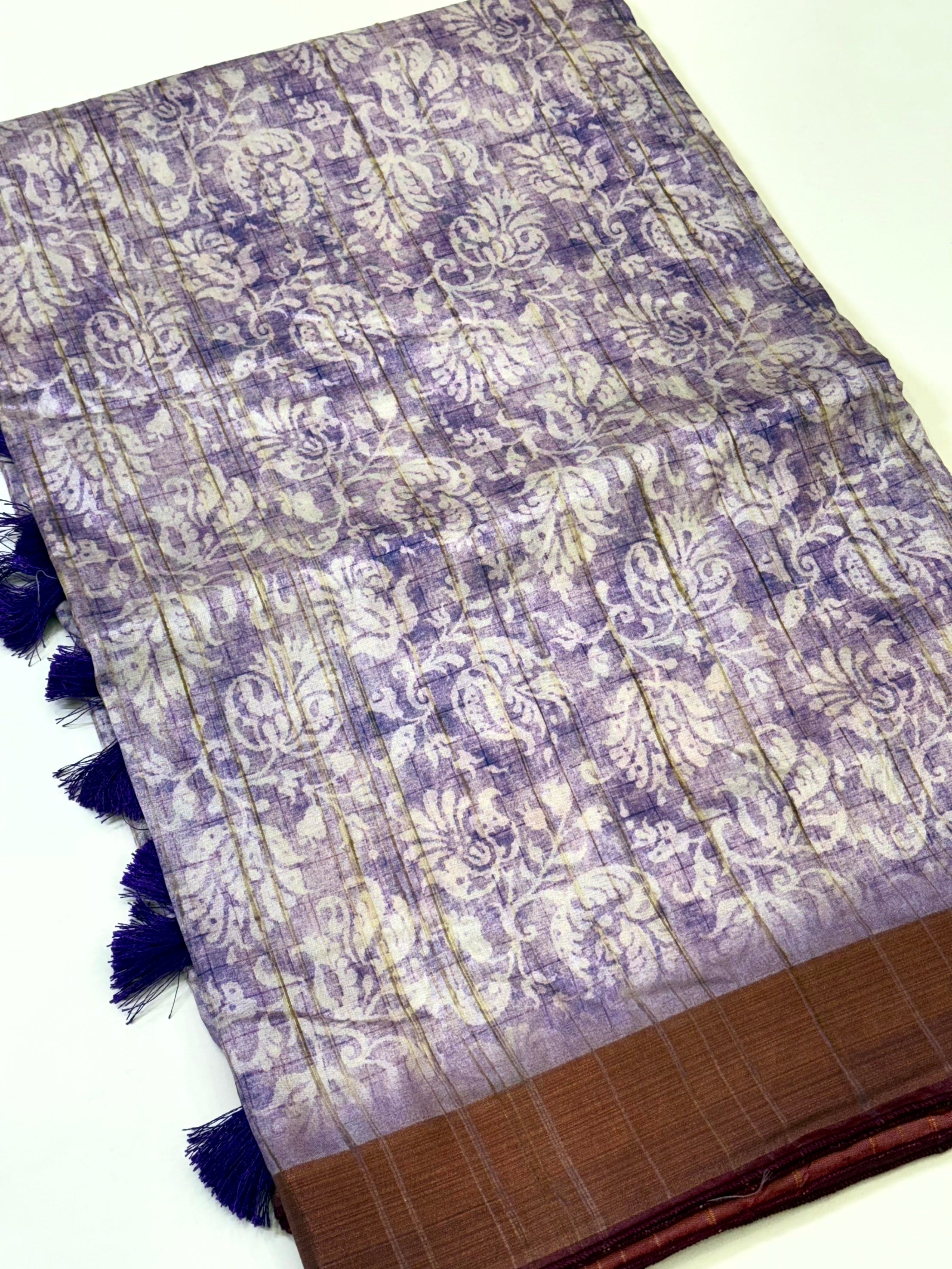 Heritage Soft Silk Ghicha Saree