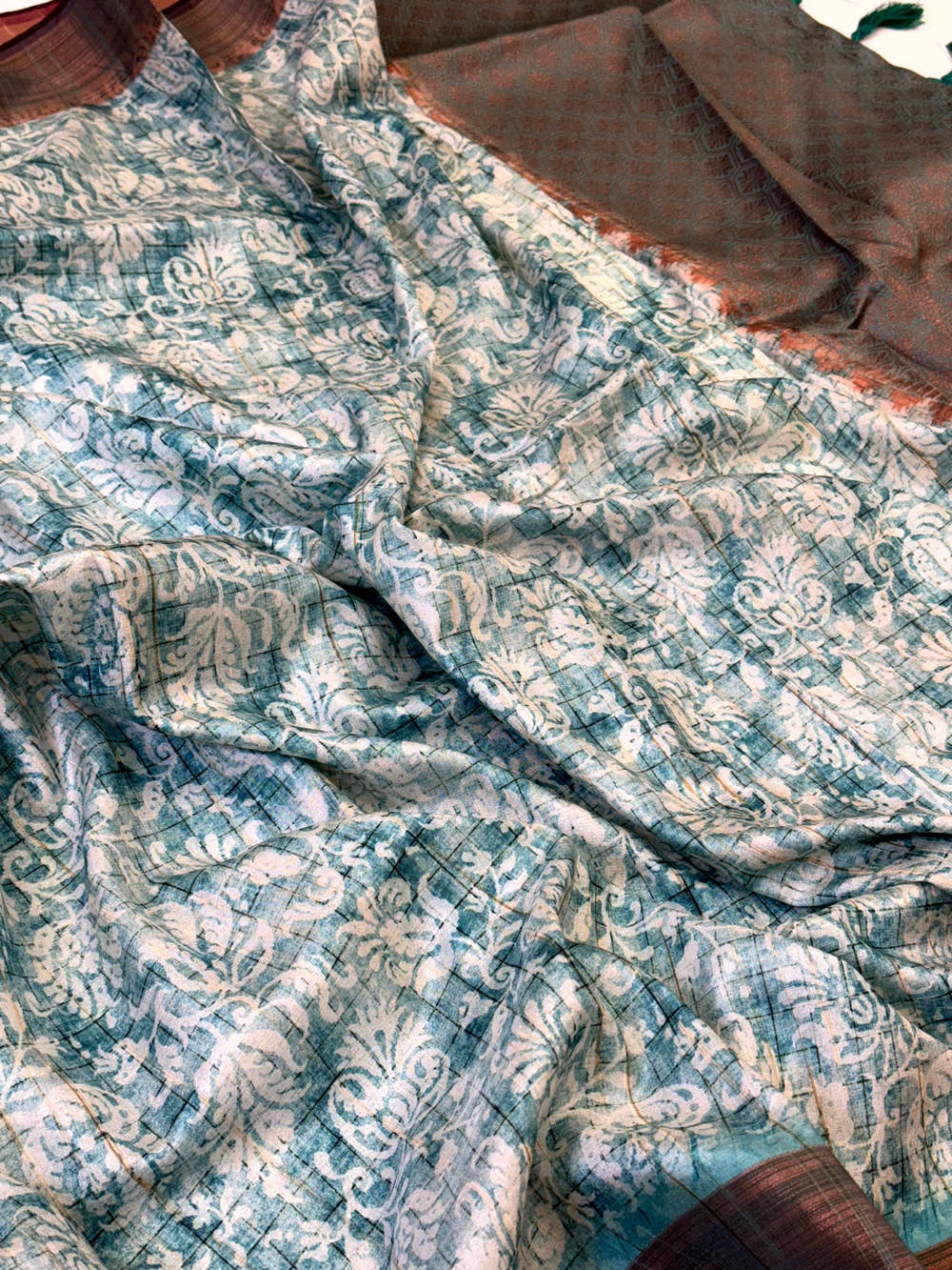 Radiant Soft Silk Ghicha Saree


