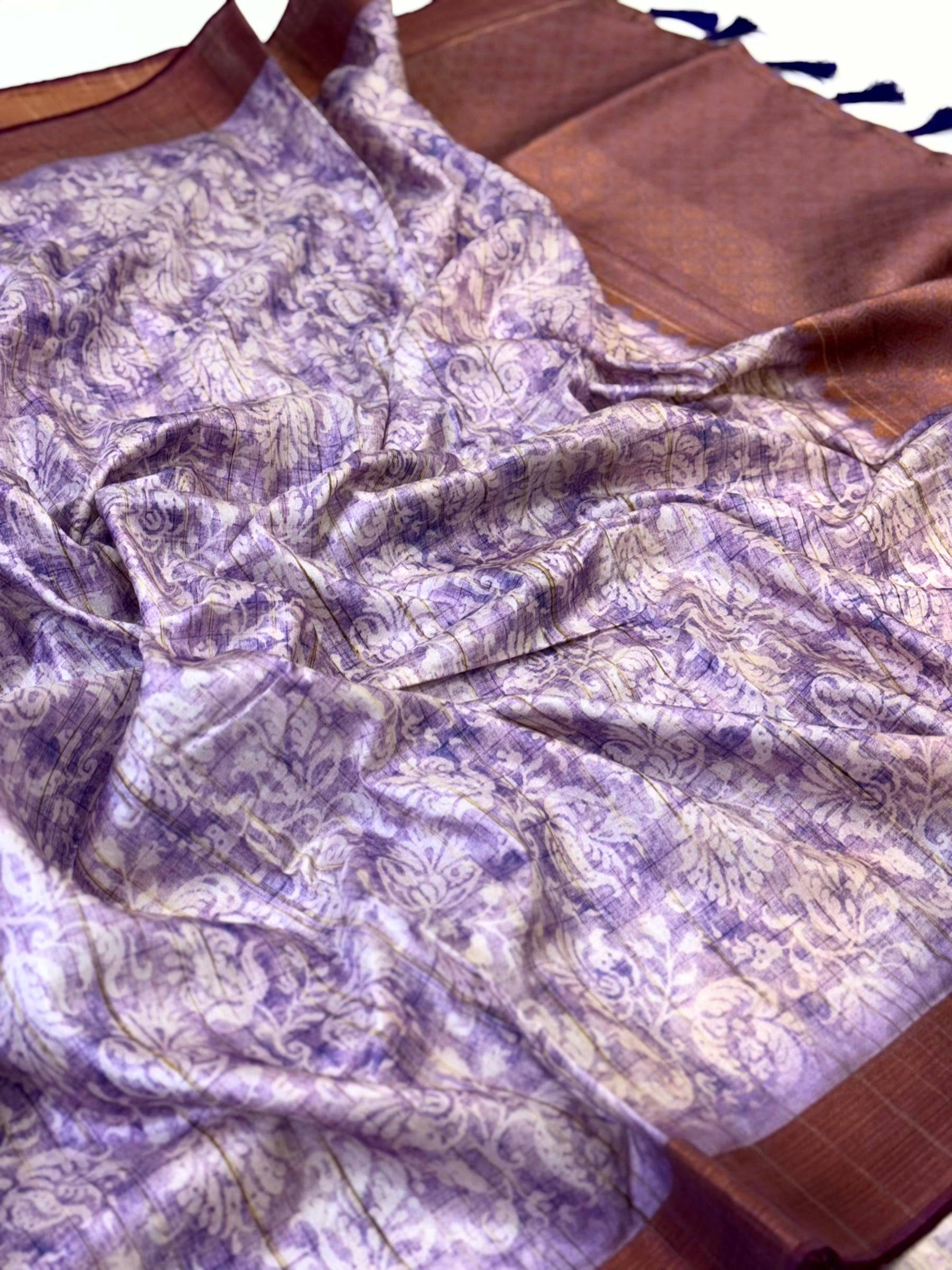 Heritage Soft Silk Ghicha Saree


