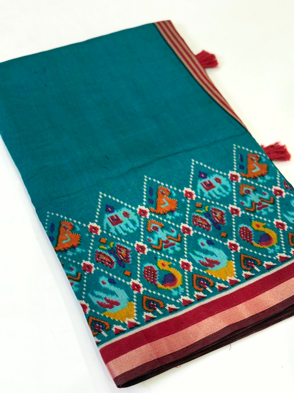 Rama Pochampally Mul Cotton Saree