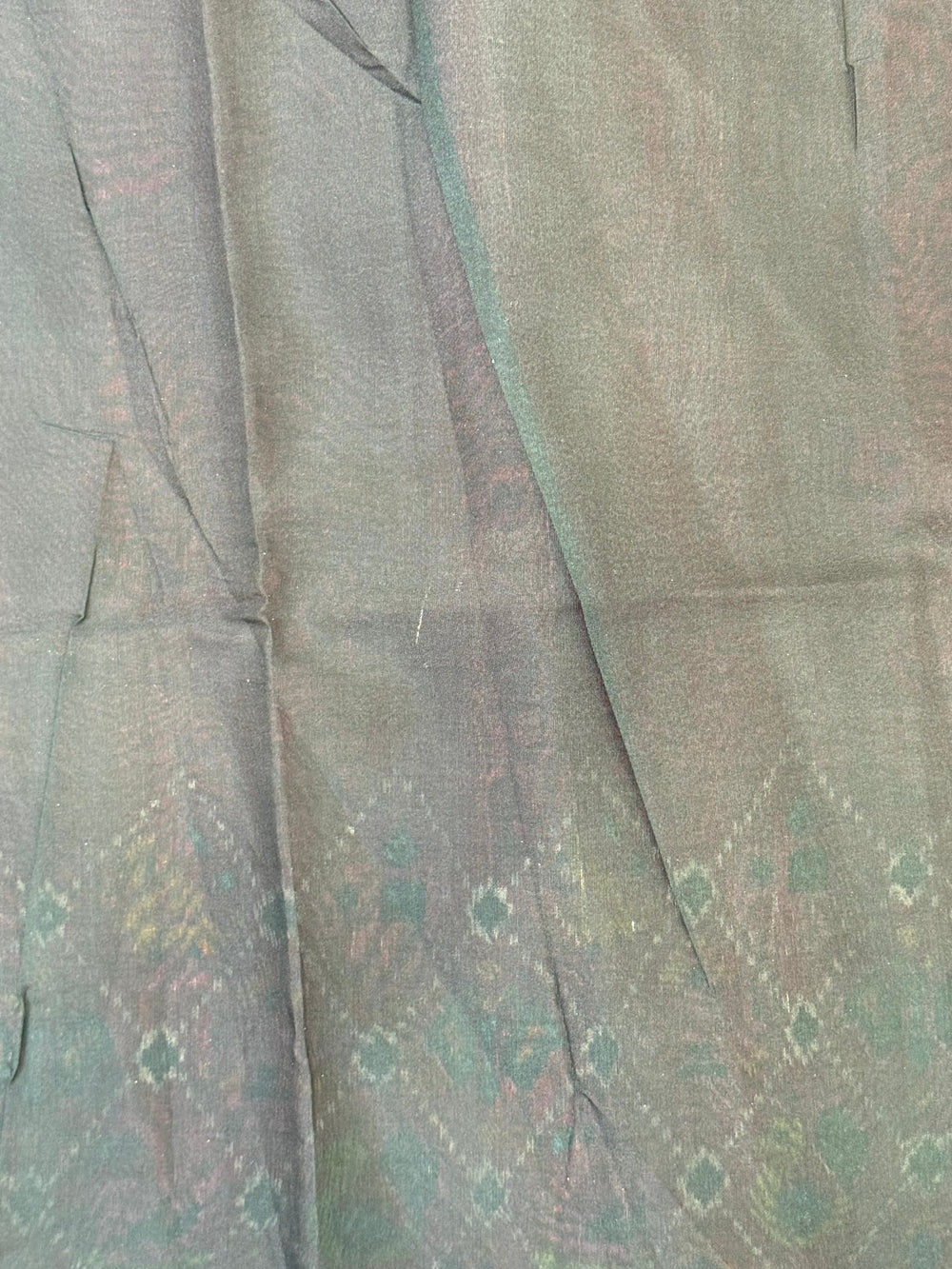 Red Pochampally Mul Cotton Saree